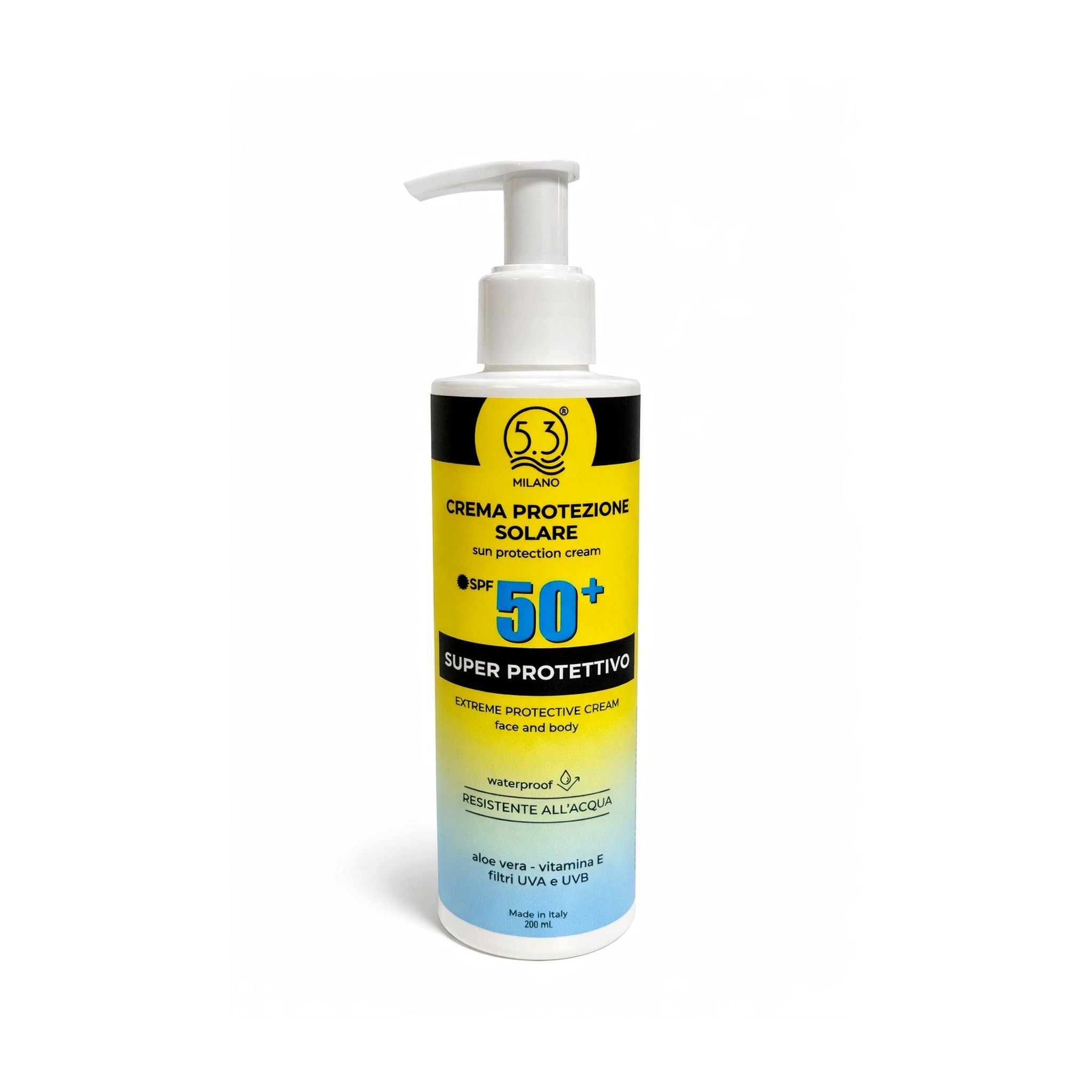 Crema protezione solare 50+