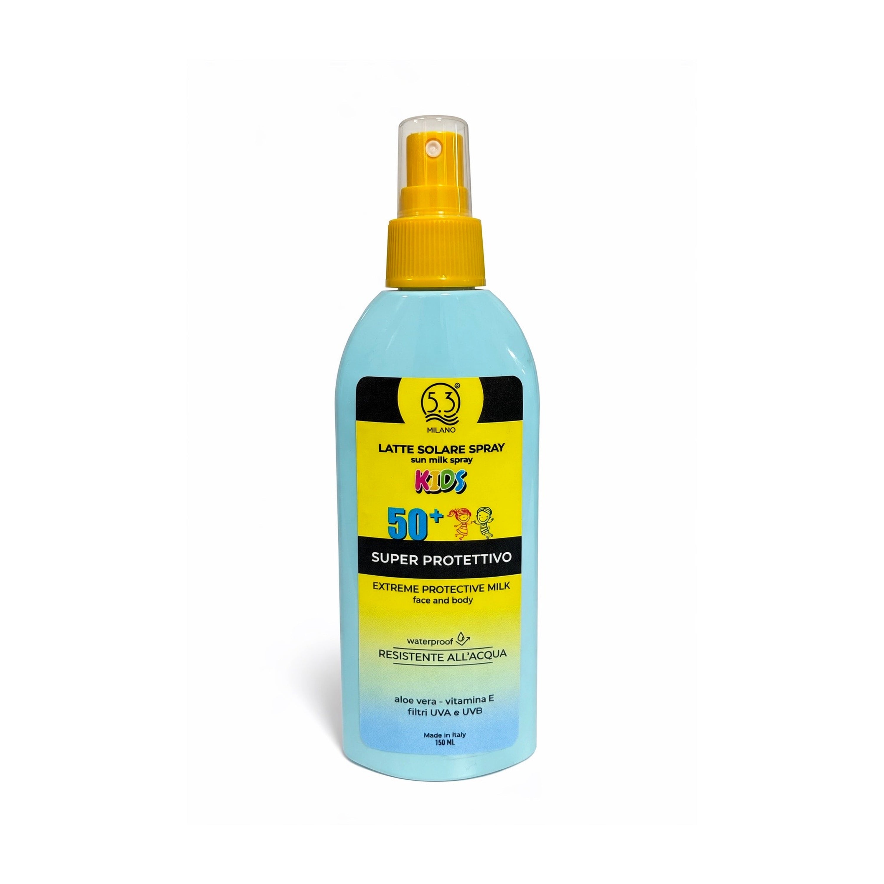 Latte solare spray kids 50+